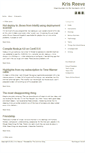 Mobile Screenshot of krisreeves.com